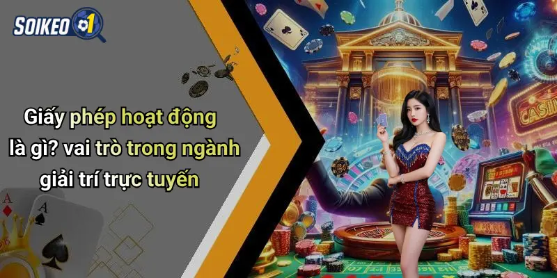 Giấy phép hoạt động là gì? vai trò trong ngành giải trí trực tuyến